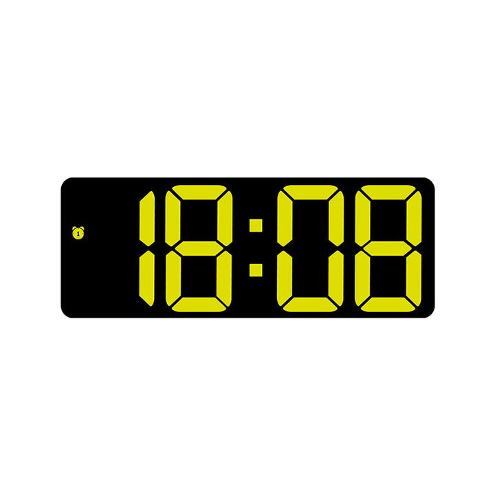Digital LED clock with large display and colorful digits Kalsten