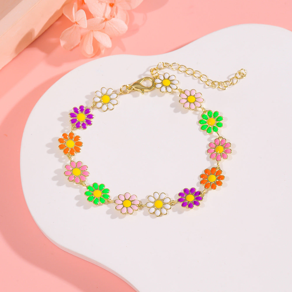 Floral Charm Bracelet Kalsten