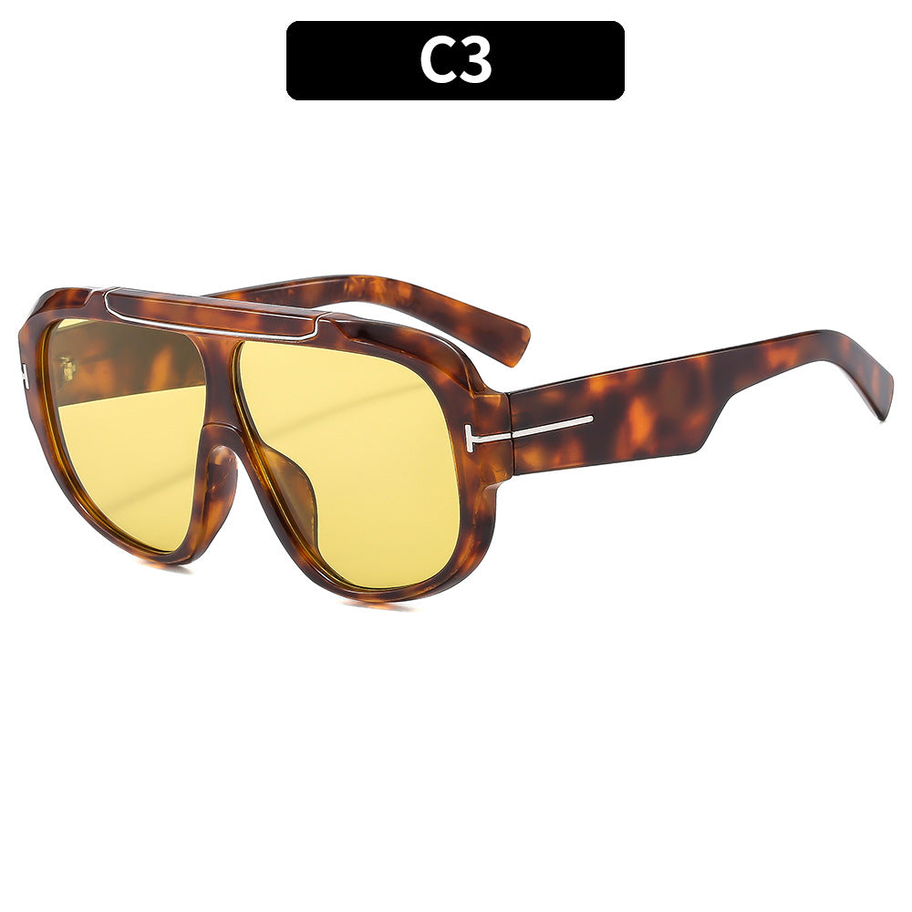 Oversized Square Frame Sunglasses