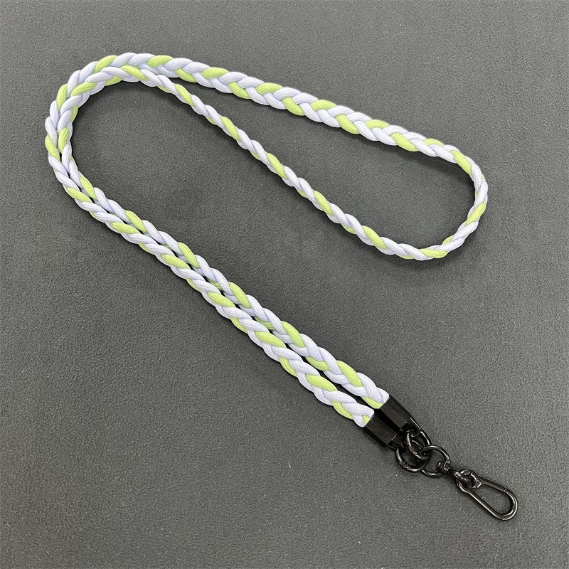 Braided Phone Lanyard with Secure Clips Kalsten