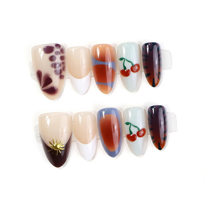 Artistic Acrylic Nail Design Kalsten