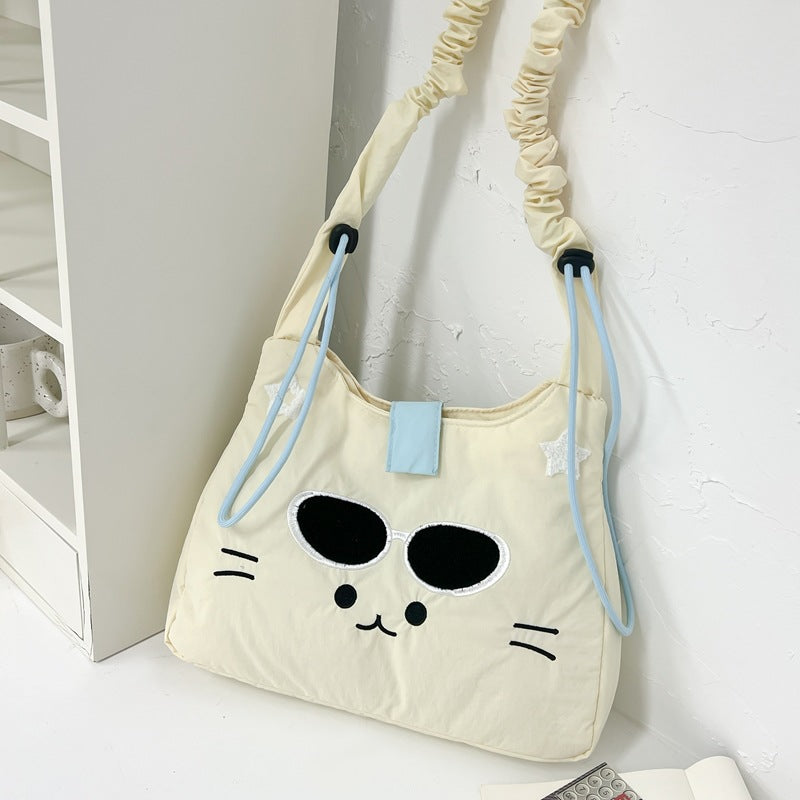 Cute Cat-Themed Sling Bag