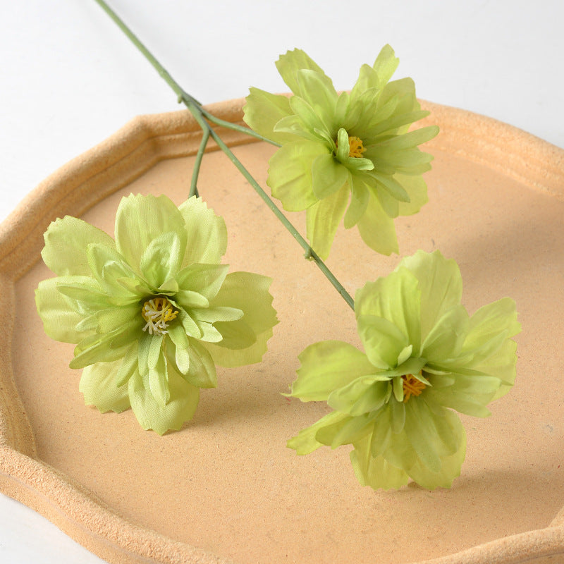 Decorative Fabric Flower Stem Arrangement