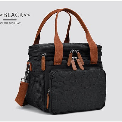 Insulated Multi-Compartment Lunch Tote Kalsten