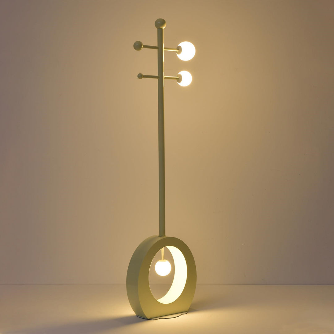 Contemporary Circle Floor Lamp