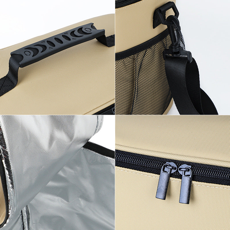 Multi-Compartment Insulated Lunch Cooler Kalsten