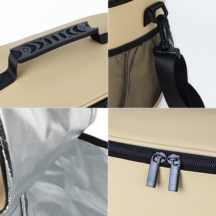 Multi-Compartment Insulated Lunch Cooler Kalsten