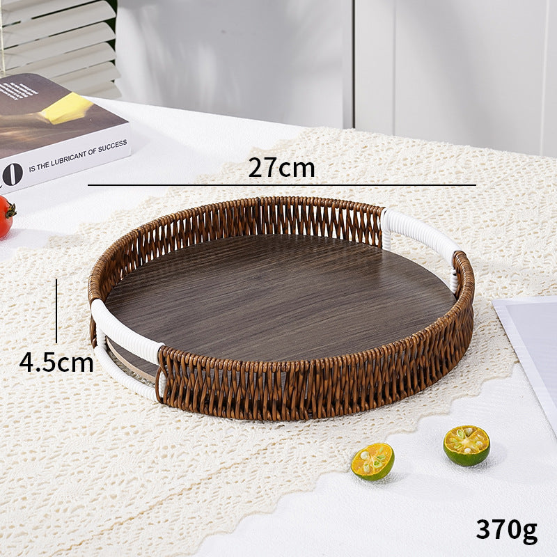 Stylish Handwoven Serving Tray Kalsten