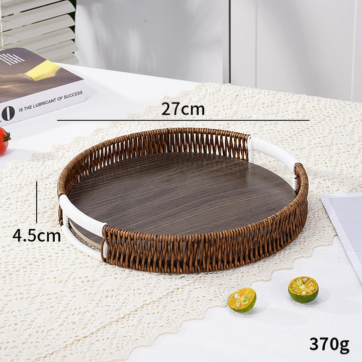 Stylish Handwoven Serving Tray Kalsten