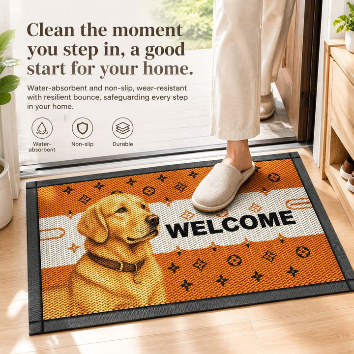 Decorative Entrance Mat Kalsten