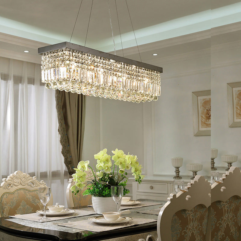 Crystal Linear Pendant Light