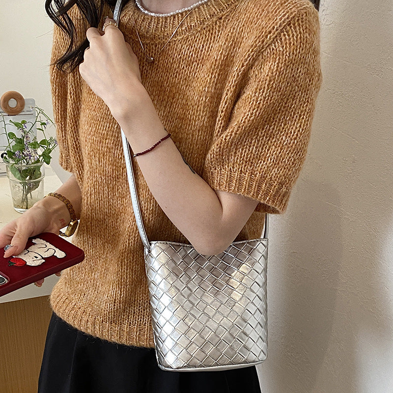 Woven Design Crossbody Handbag Kalsten