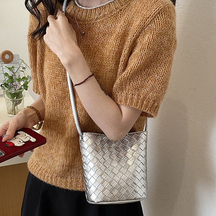 Woven Design Crossbody Handbag Kalsten