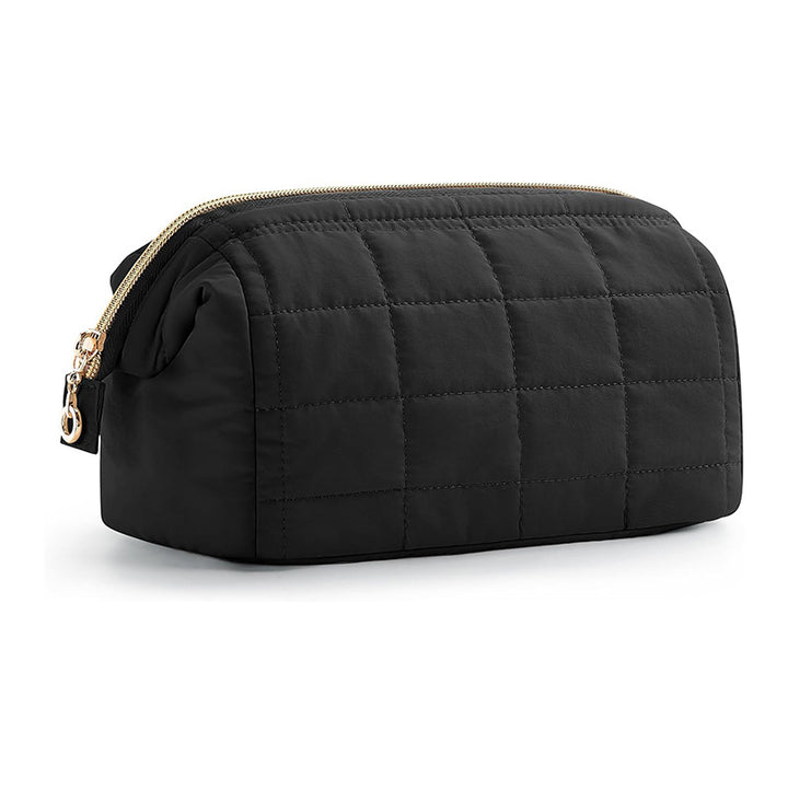 Cosmetic bag with matte finish and zipper Kalsten