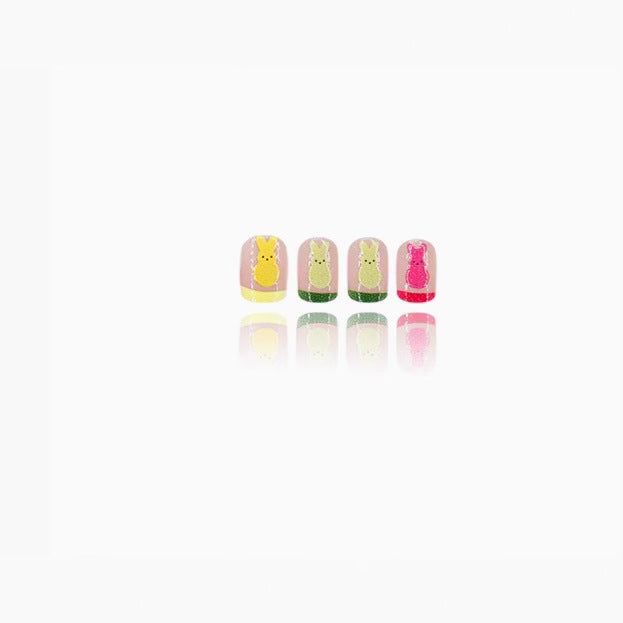 Festive Bunny Nail Art Enhancements Kalsten