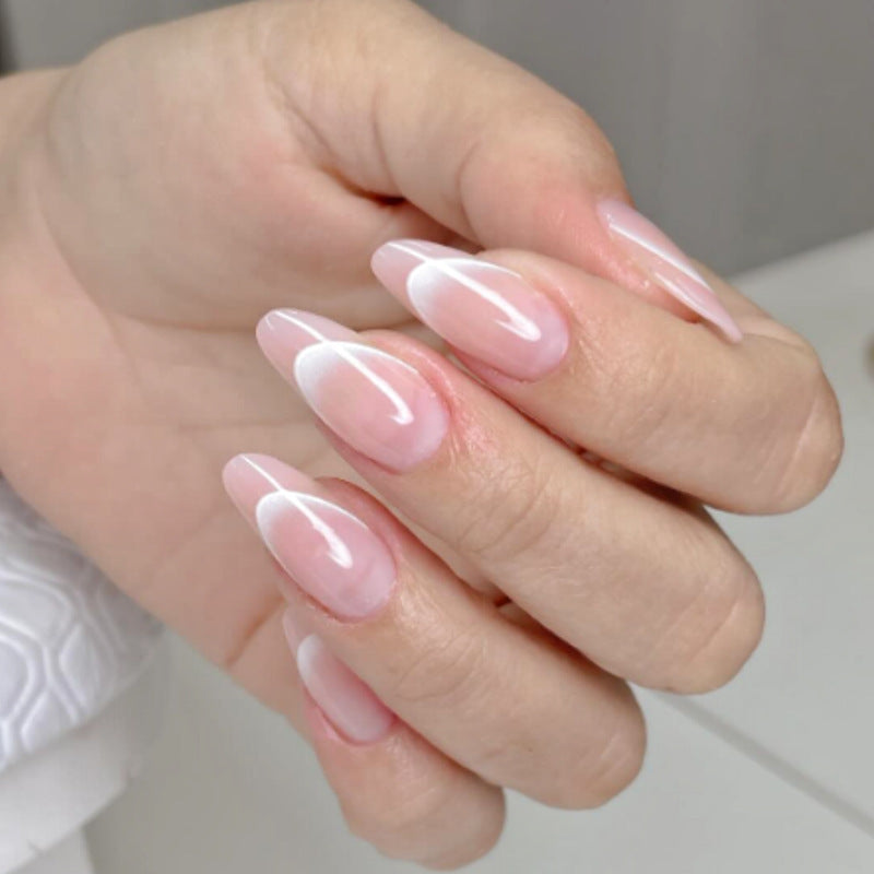 Artistic Glossy Press-On Nail Set Kalsten