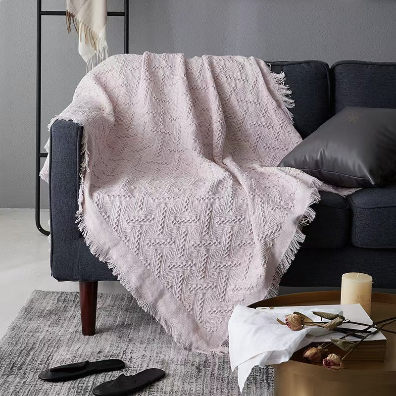 Woven Decorative Throw Blanket