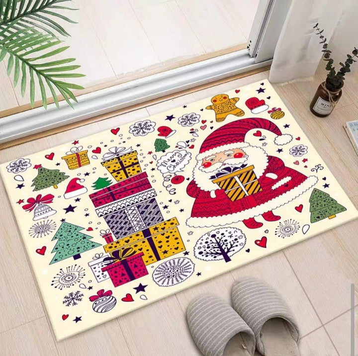Christmas-Themed Entryway Mat Kalsten