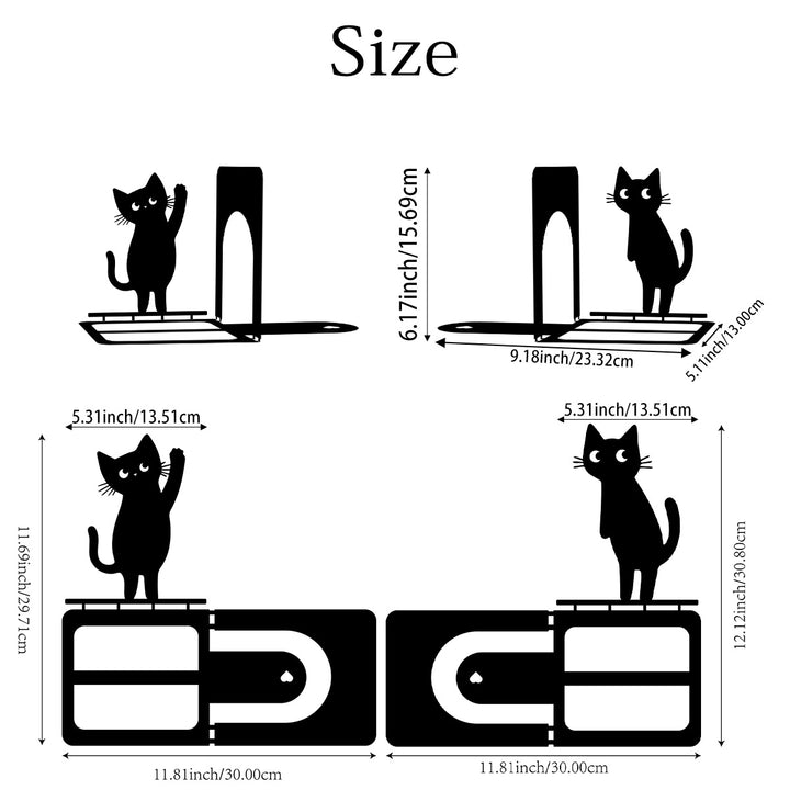Decorative Animal-Themed Bookends