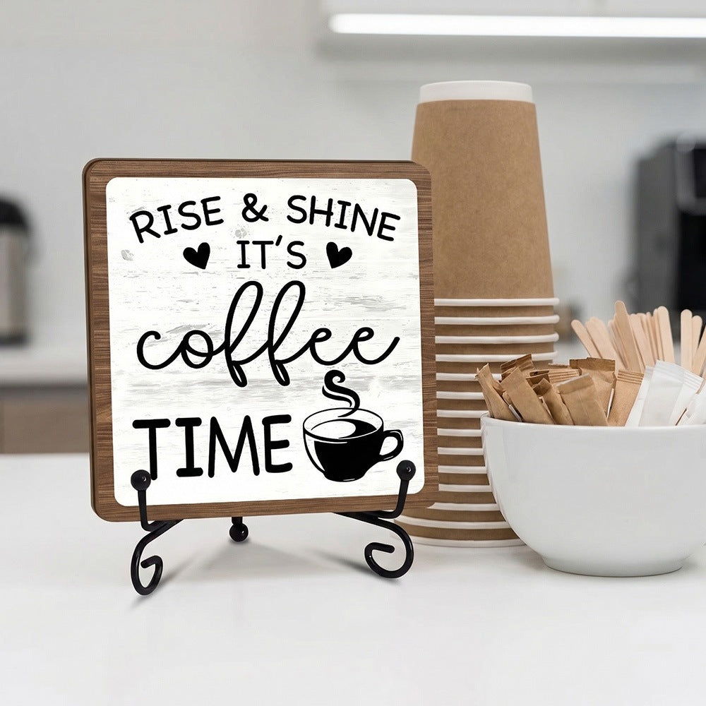 Wooden sign decor Kalsten