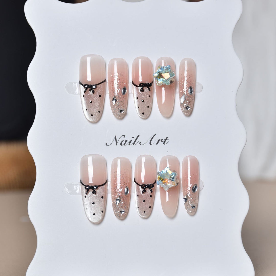 Decorative Animal Print Press-On Nail Set Kalsten