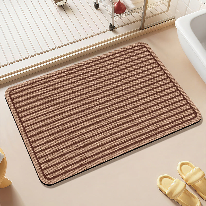 Cloud-Shaped Plush Bath Mat