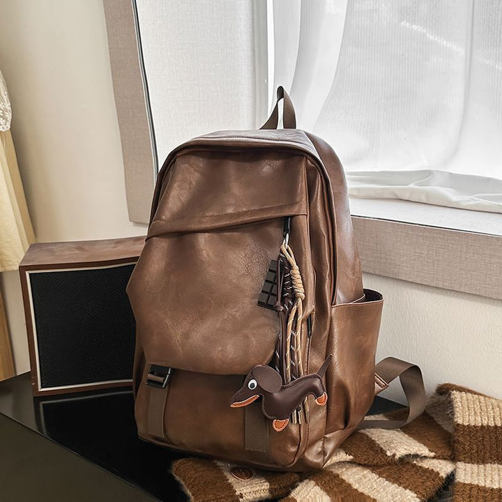 Minimalist Leather Backpack Kalsten