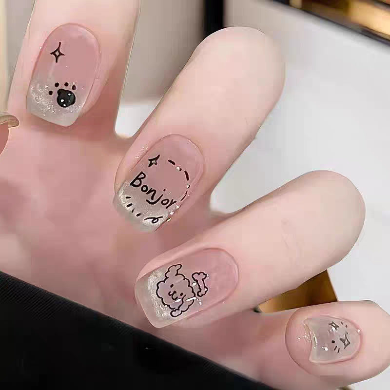 Decorative Character Press-On Nails Kalsten