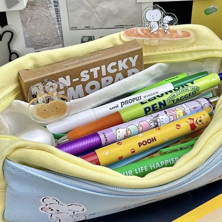 Cute Cartoon Animal-Themed Pencil Case