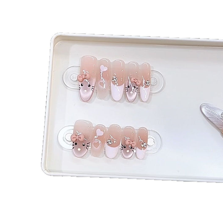 Cartoon Character-Themed Press-On Nail Set Kalsten