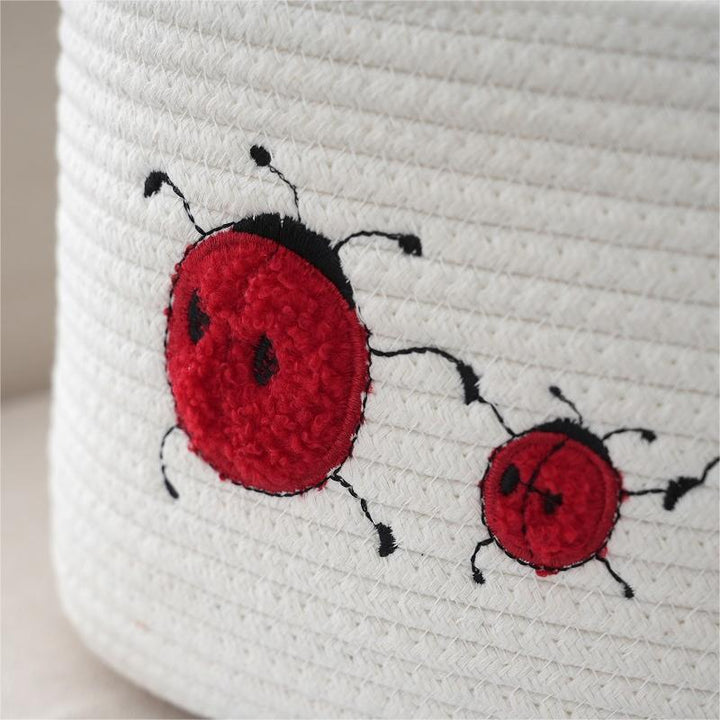 Handcrafted cotton basket Kalsten