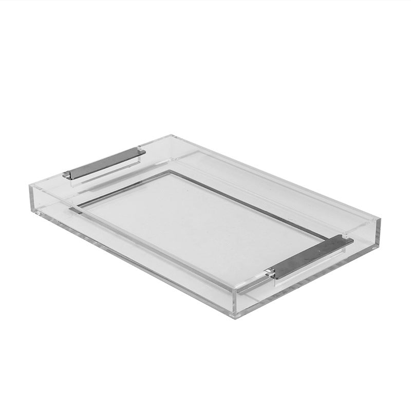 Elegant Acrylic Decorative Serving Tray