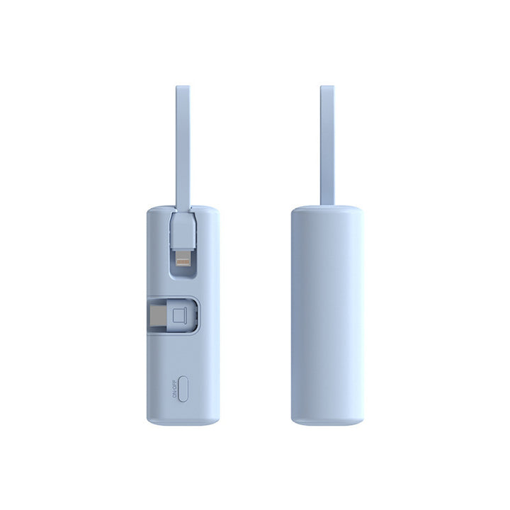Portable charger with integrated cable and high charging speed Kalsten