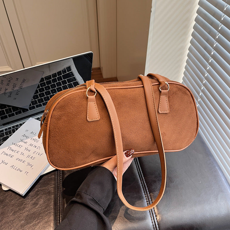 WoChic Faux Suede Handheld Bag Kalsten