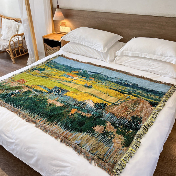 Vintage Tapestry Throw Blanket