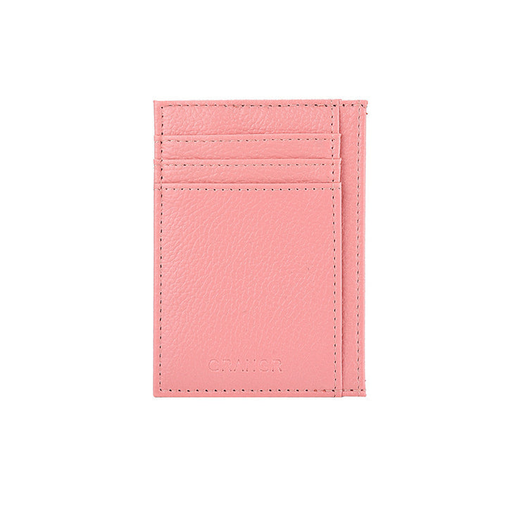 Premium Textured Leather Card Holder Kalsten