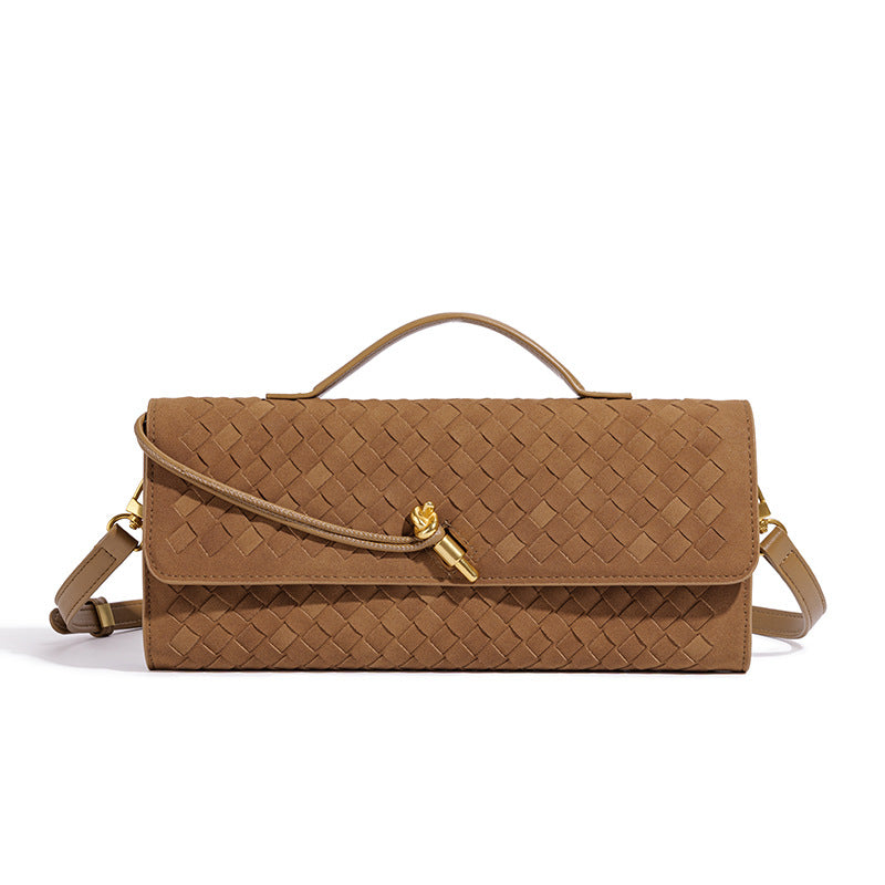 Textured Woven Clutch Purse Kalsten