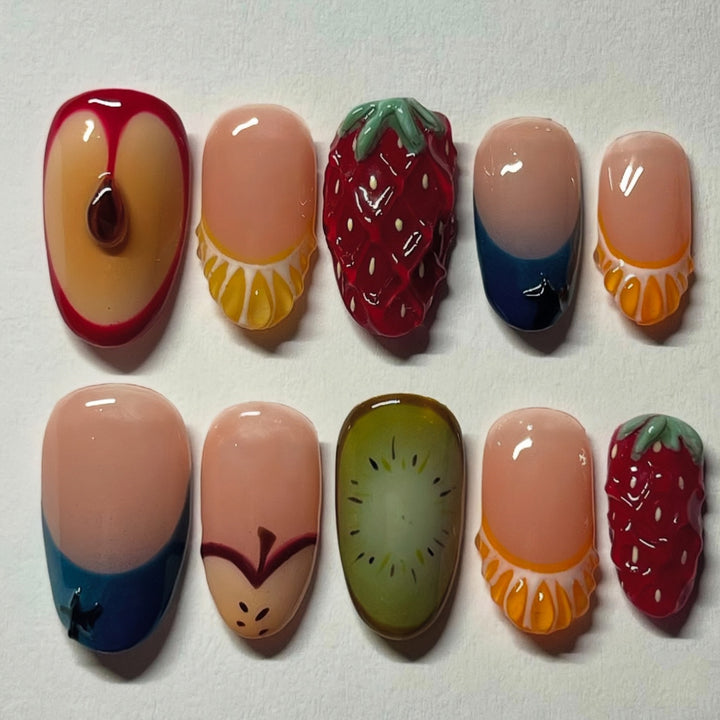 Thematic Artisan Press-On Nail Set Kalsten