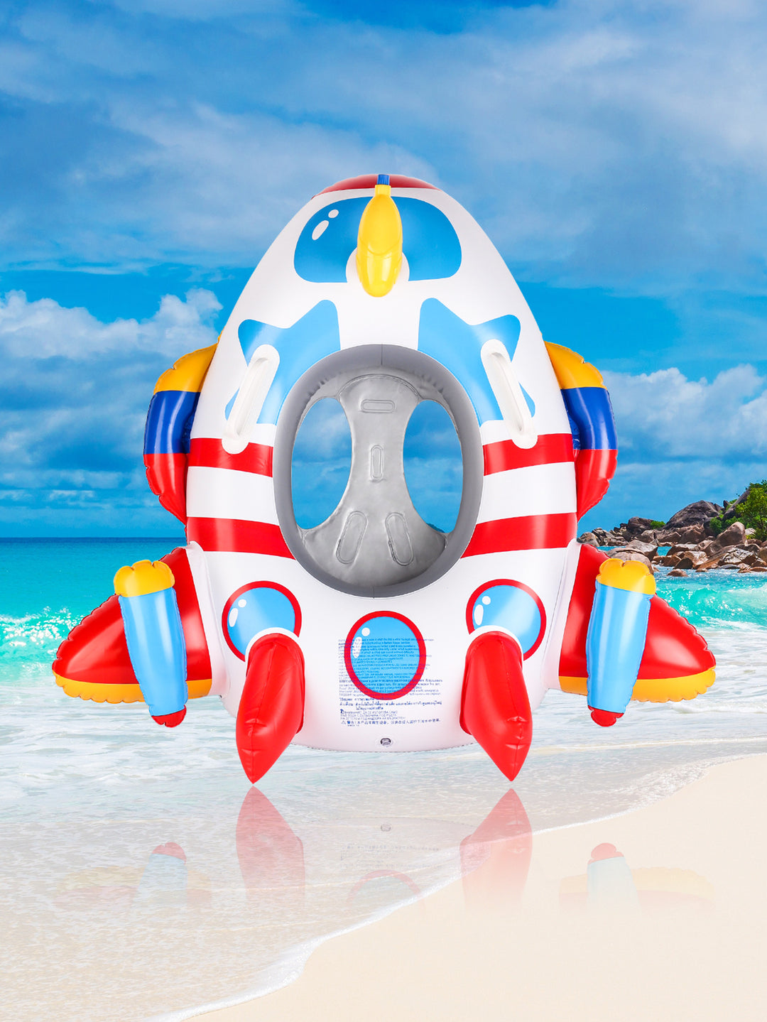 Ladies Inflatable Swim Ring with Safety Control Kalsten