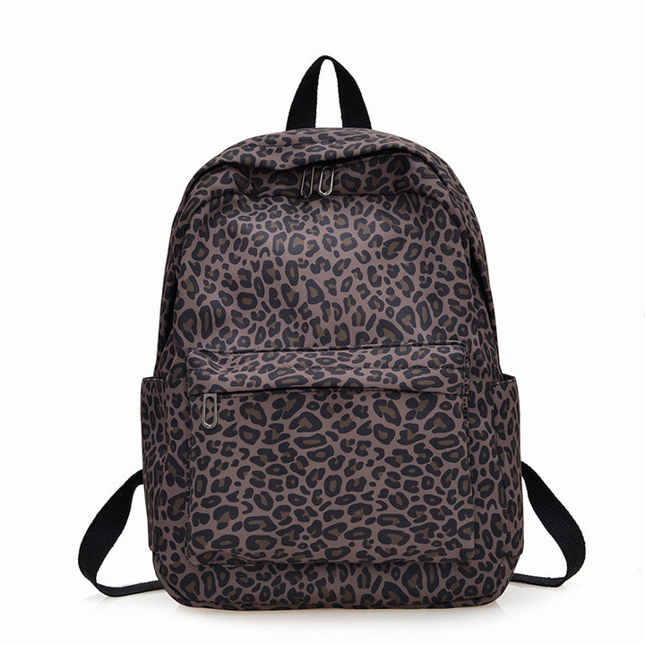 Stylish Backpack in Leopard Print Kalsten