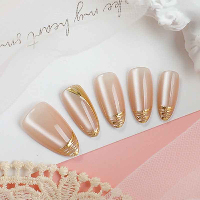Stylish Decorative Press-On Nail Set Kalsten