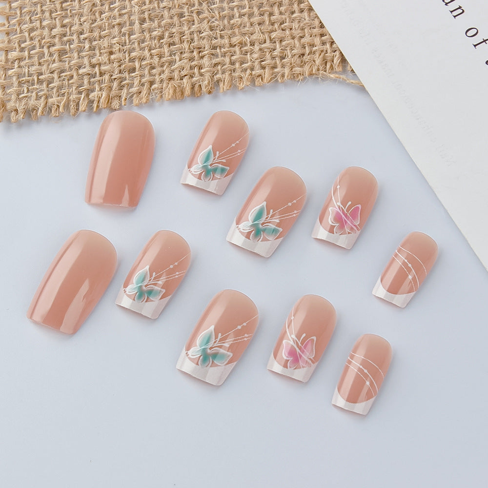 Elegant Floral Design Nail Art Set Kalsten