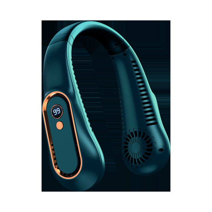 Unisex Portable Neck Fan with Digital Display Kalsten
