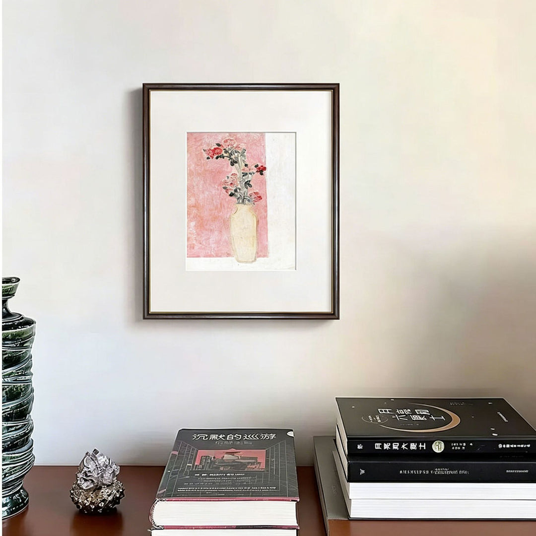 Framed Floral Still Life Wall Art