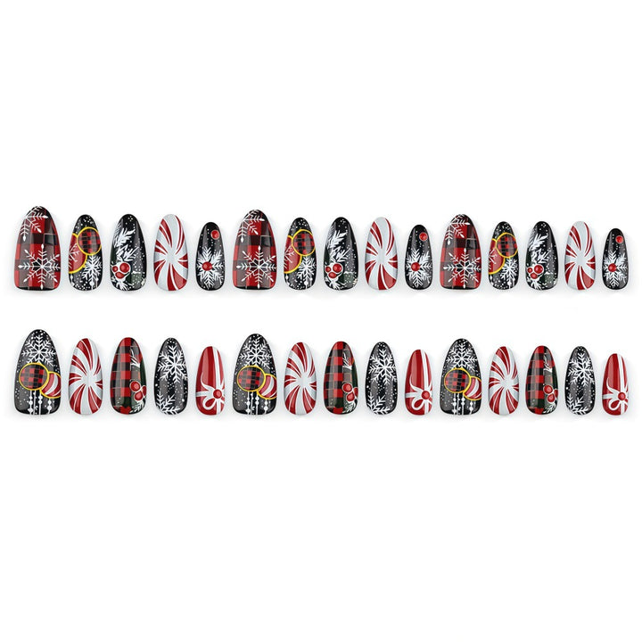 Christmas Art Nails in Festive Design Kalsten