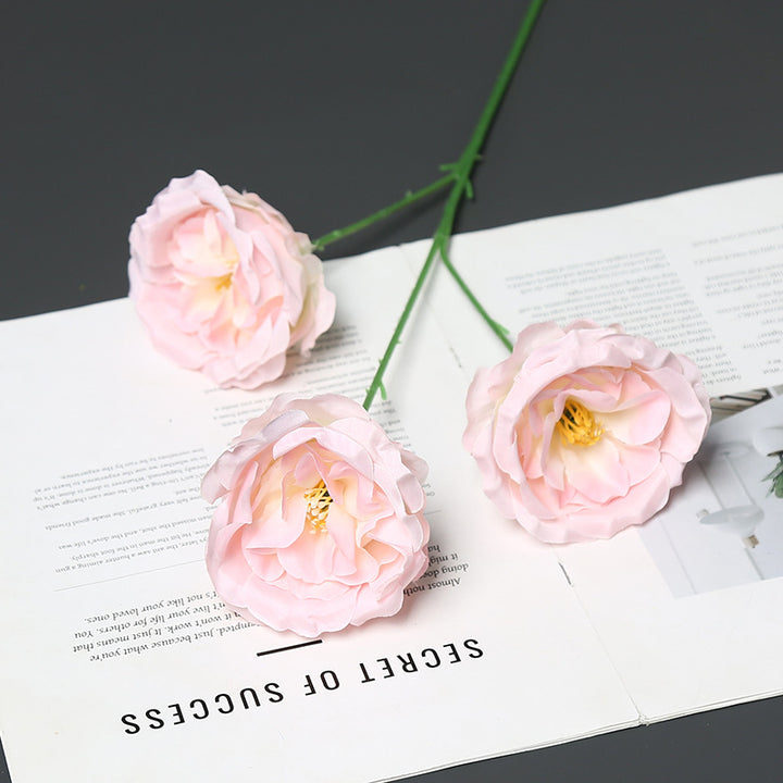 Elegant Silk Floral Stem for Home Decor Display