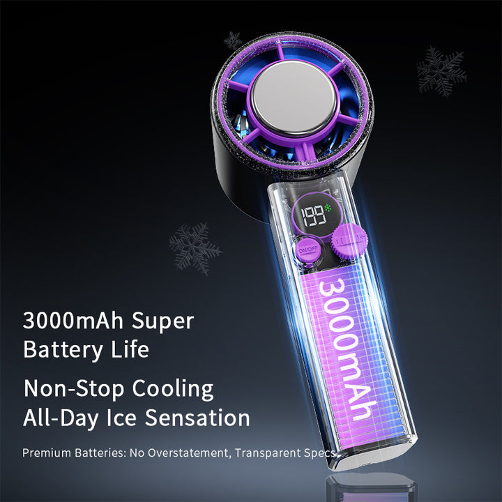 Women's portable high-tech hand fan Kalsten