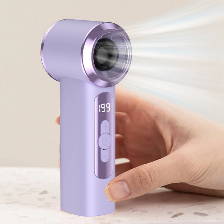 Women's Portable Mini Fan with Intelligent LED Display Kalsten