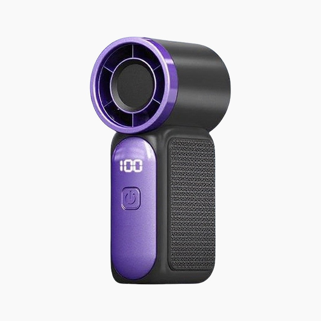 Women's Portable Mini Fan with Digital Display Kalsten