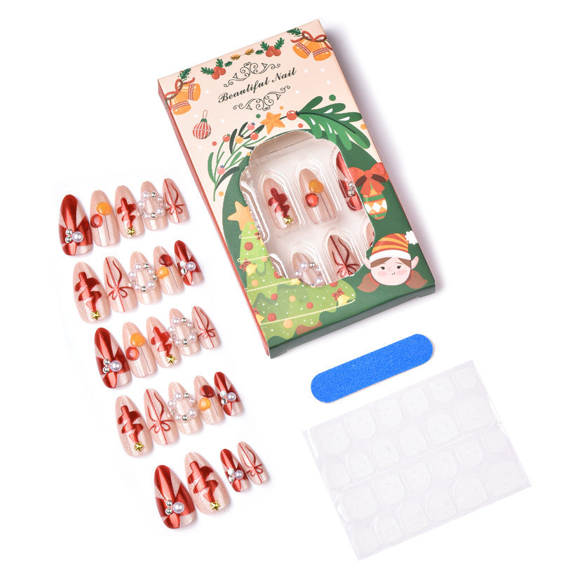 Glamorous Artificial Nails Set Kalsten